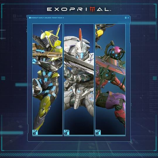 Exosuit Early Unlock Ticket Pack 3 for xbox