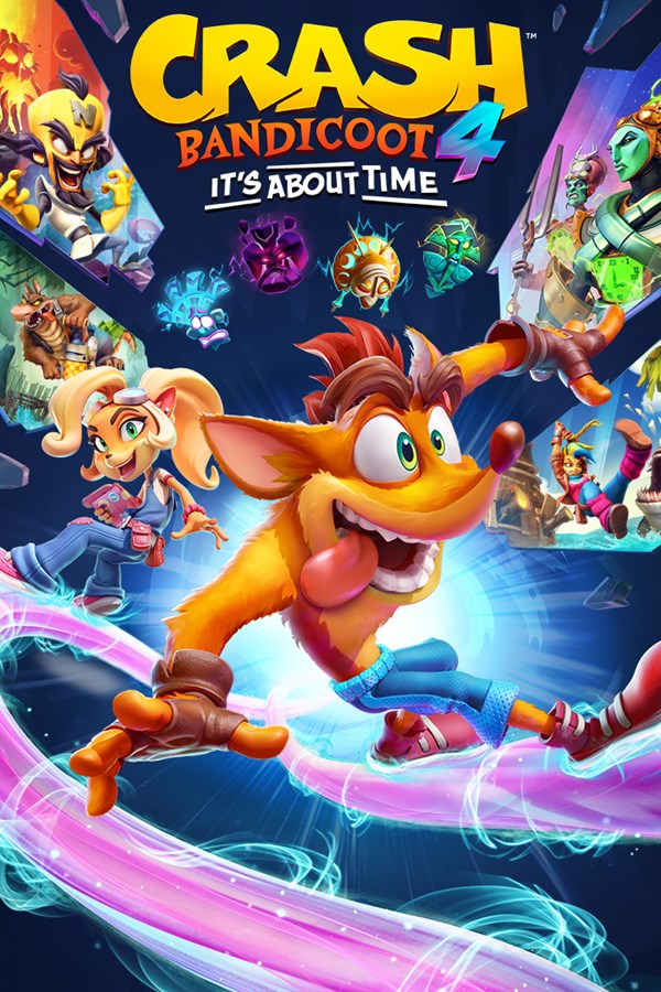 Portada de Crash Bandicoot 4: It’s About Time