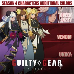 Colores adicionales de los personajes de la Temporada 4 de GGST