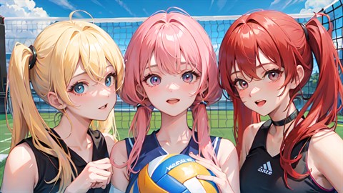 Beautiful Sakura: Volleyball Club