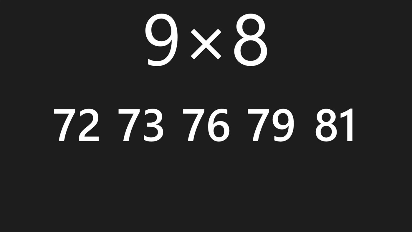 #1. Multiplication trainer (Windows) بواسطة: SebDani
