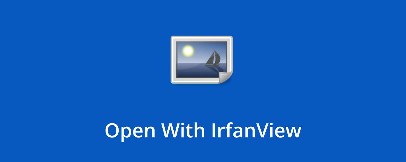 Open With IrfanView marquee promo image