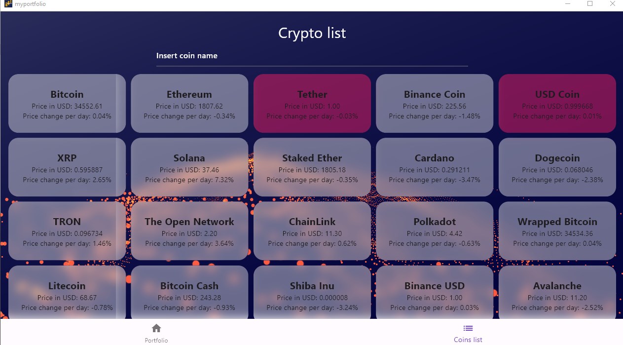 MyPortfolio -Crypto Tracker - Free download and install on Windows |  Microsoft Store