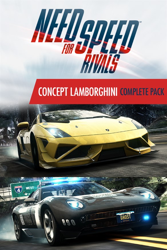 Need for Speed Rivals Concept Lamborghini Complete Pack Xbox Series X|S and Xbox One cover art