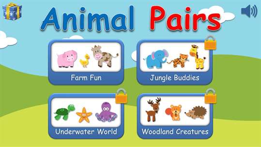 Animal Pairs Game screenshot 1