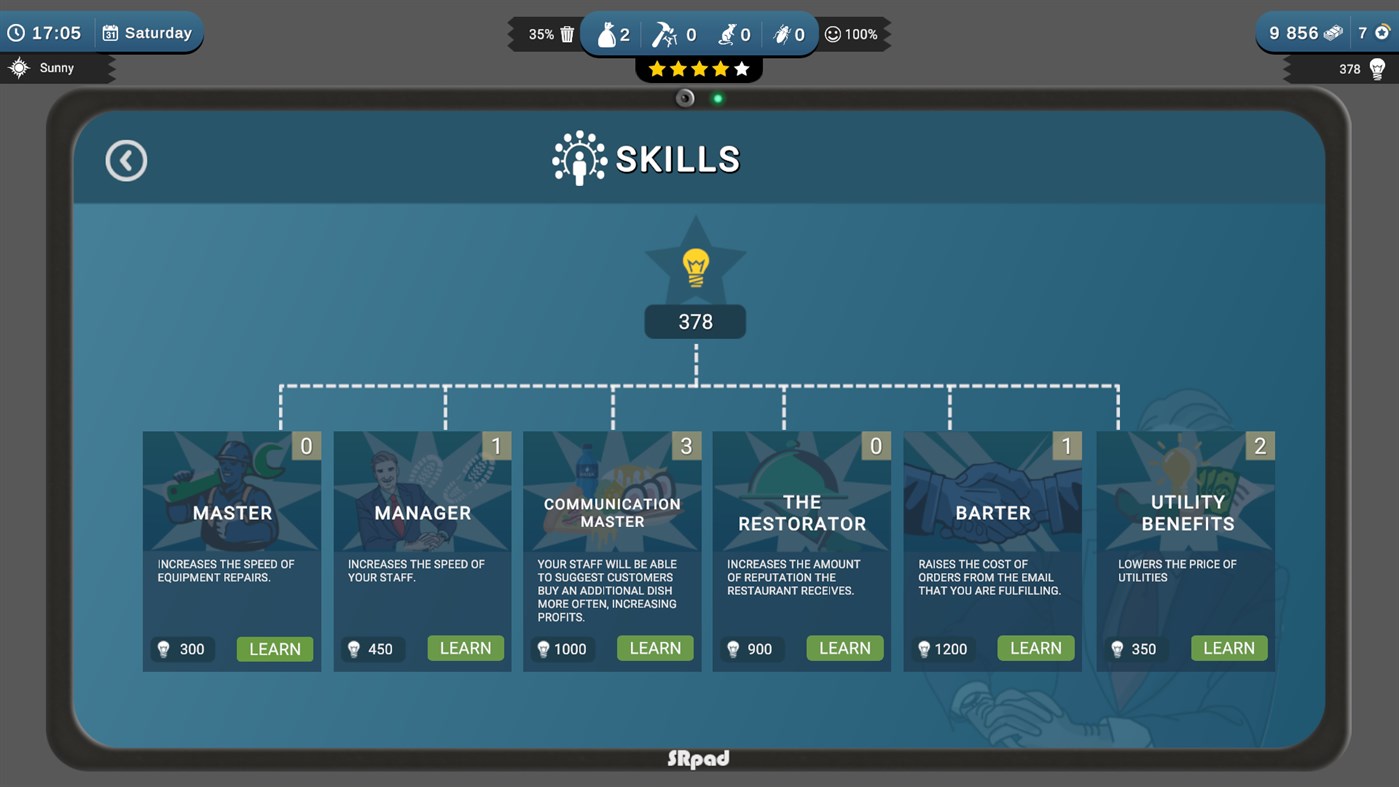 #6. Cafe Owner Simulator (Xbox) Bởi: RockGame S.A.