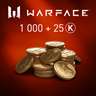 Warface - 1000 Kredits