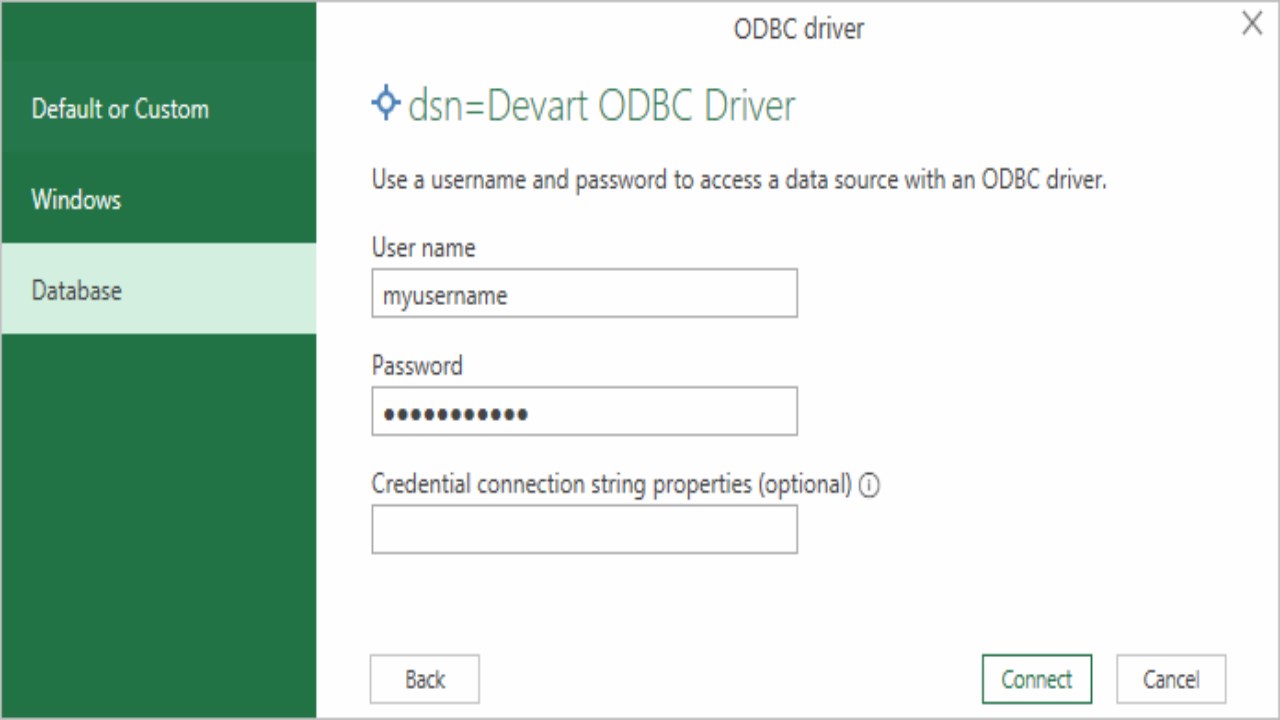 Snapshot 3 of Devart ODBC Driver for Zendesk