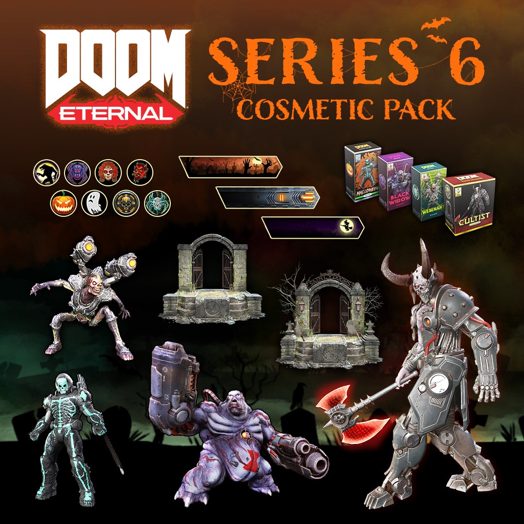 Pacote Cosmético de DOOM Eternal: Evento da Série Seis