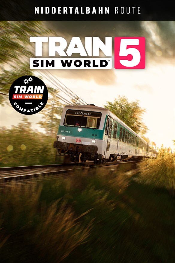 Train Sim World 5: Niddertalbahn: Bad Vilbel - Stockheim Xbox Series X|S and Xbox One cover art