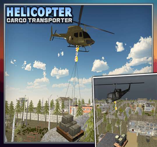 Helicopter Cargo Transporter screenshot 5