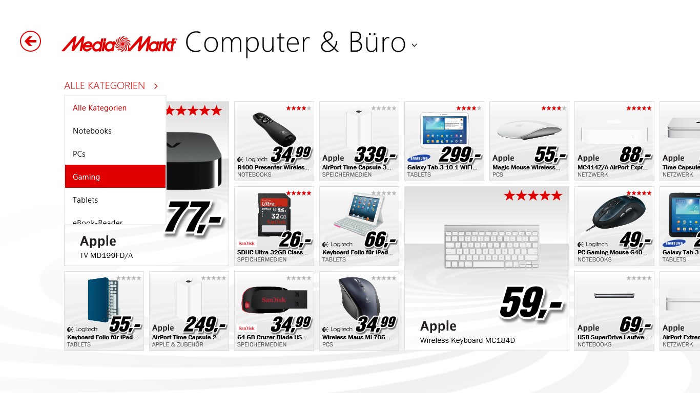 Media Markt for Windows 10