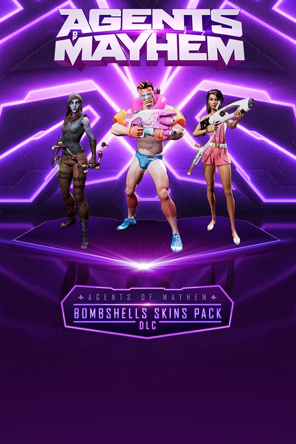 Agents of Mayhem - Bombshells Skins Pack Xbox Series X|S and Xbox One cover art