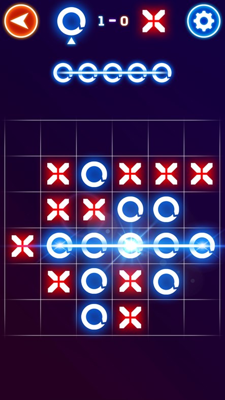 #4. Tic Tac Toe Multiplayer Puzzle XO (Windows) بواسطة: PiEGame