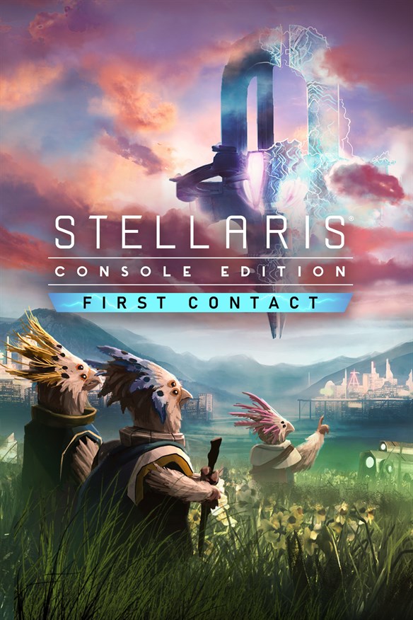 Stellaris: First Contact Story Pack Xbox Series X|S and Xbox One cover art