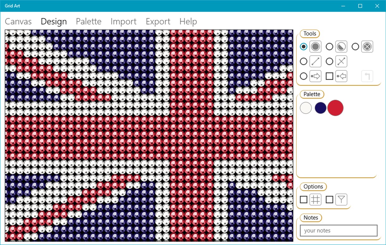 #7. Grid Art (Windows) Podle: Мистер Кибернетик