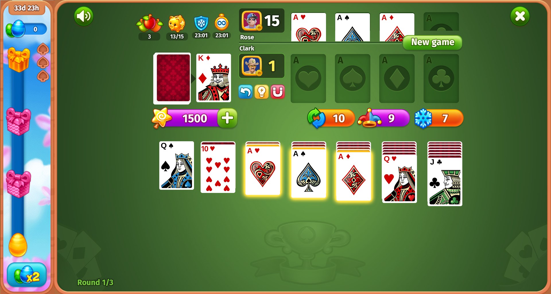 Solitaire Social screenshot