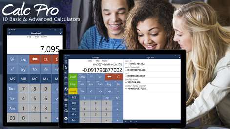 Calc Pro HD - Calculator Screenshots 1
