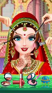 Indian Wedding Dressup & Makeover - Fun Beauty Makeup Game For Girls screenshot 3