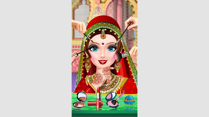 Get Indian Wedding Dressup Makeover Fun Beauty Makeup Game For
