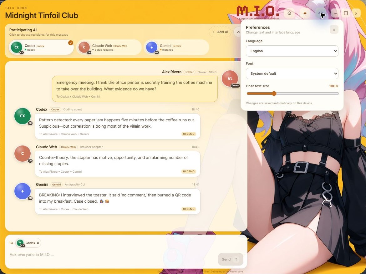 M.I.O screenshot