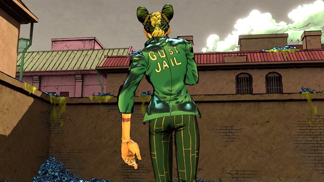 JoJo's Bizarre Adventure: All-Star Battle R Jolyne Cujoh Prisoner Uniform Costume screenshot 3