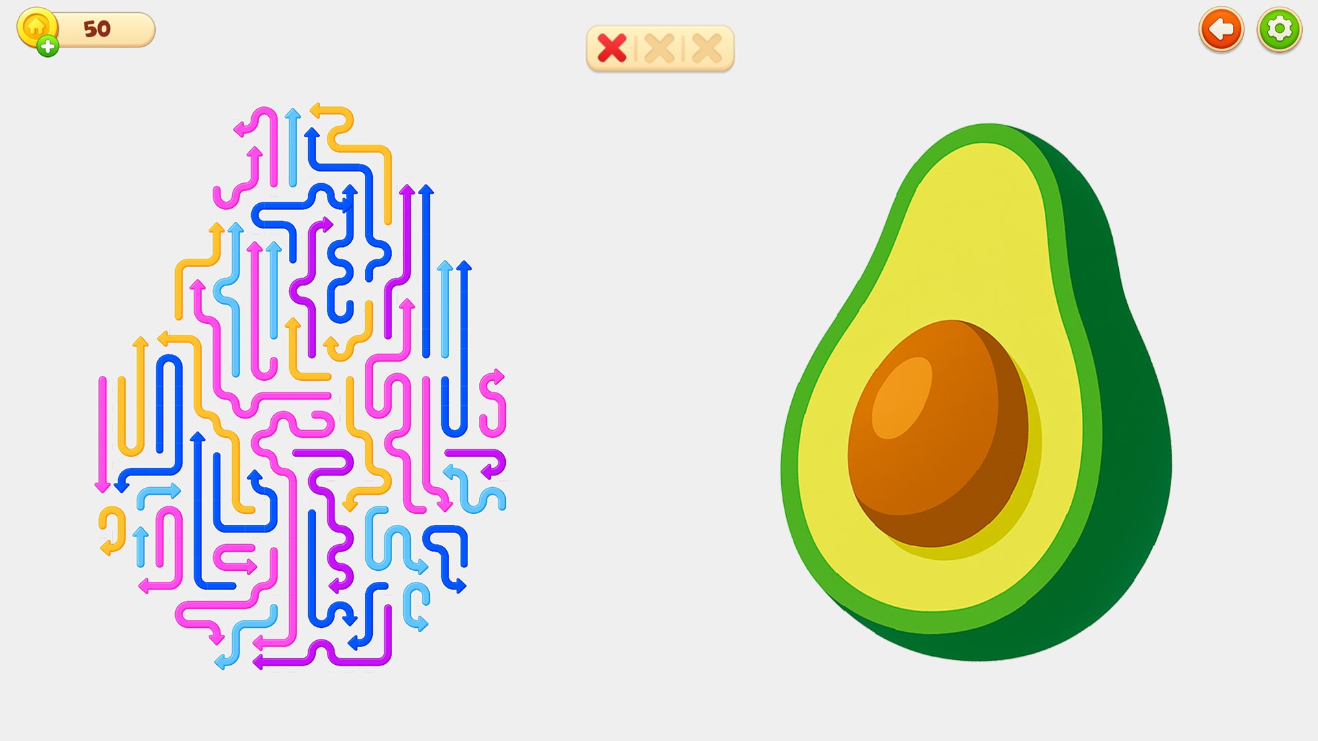 Arrow Slide Puzzle screenshot