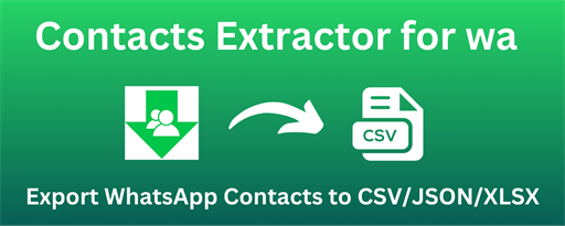 Contact Extract & Export for wa marquee promo image