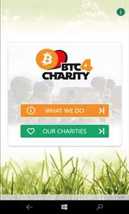 BTC4Charity: Donate Bitcoin screenshot 1