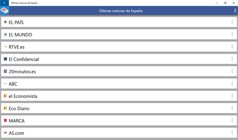Últimas noticias de España Screenshots 1