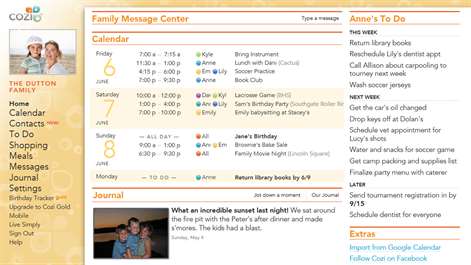 Cozi Family Organizer Screenshots 1