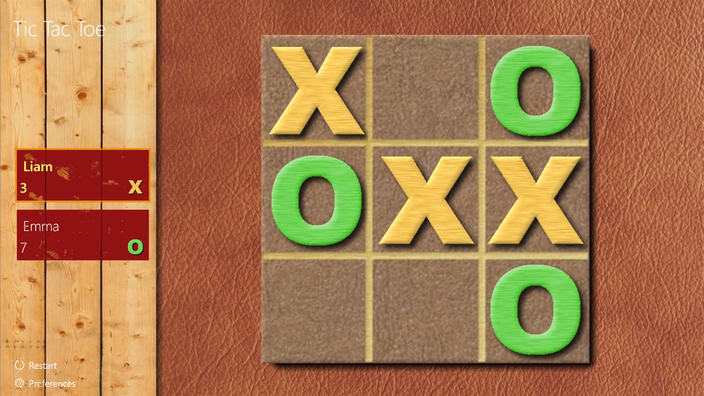 #8. Tic Tac Toe (Xbox) Oleh: Escogitare