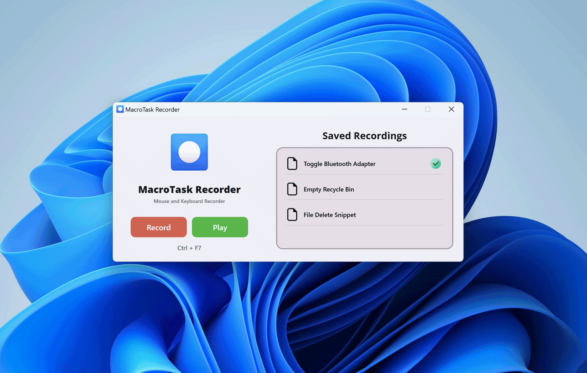 Macro Recorder for Windows/Mac - No more repetitive tasks - Mouse and  Keyboard Capture