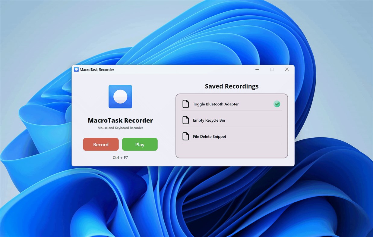 #1. Mouse and Keyboard Recorder (Windows) Podle: EvlarSoft LLC