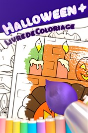 Halloween - Livre de Coloriage +