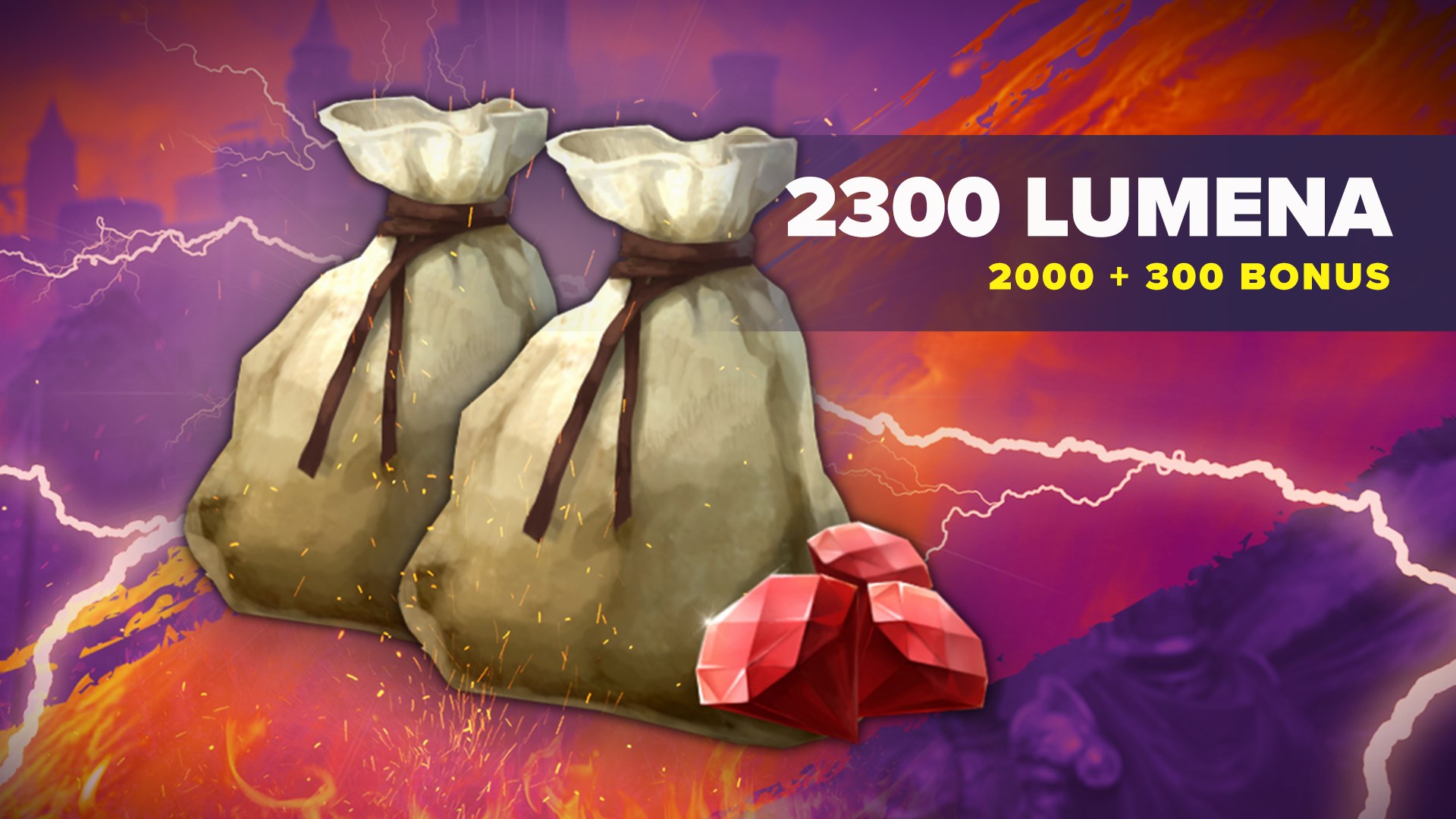 Bless Unleashed : 2 000 Lumena + bonus de 15 % (300)