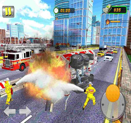 FireFighter City Rescue Hero screenshot 3