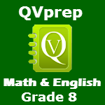 QVprep Math English Grade 8