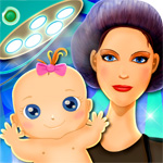 Newborn Baby Birth - Little Girls Game