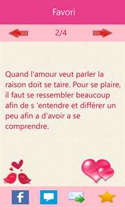 Messages D'amour  screenshot 5
