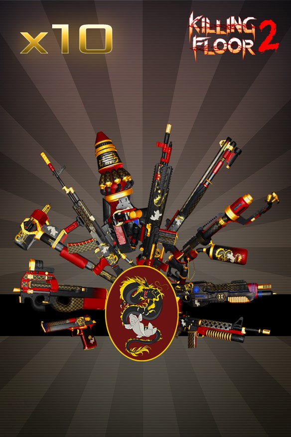 Dragon And Koi Tier 3 Weapon Skin Bundle Xbox Series X|S and Xbox One cover art