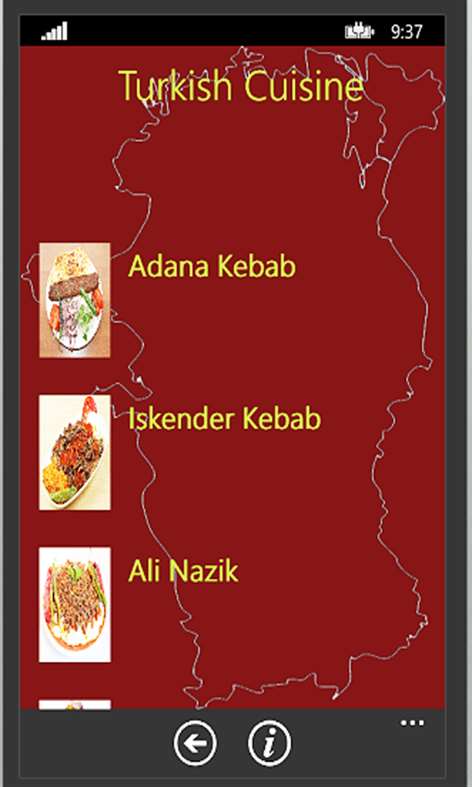 Turkish Cuisine Screenshots 2