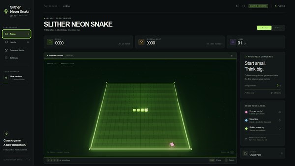 Slither Neon Snake — 1