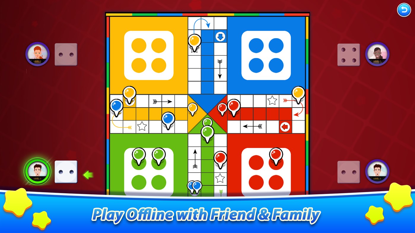 #1. Ludo Stars! (Windows) 由: Card Guru Game Studios