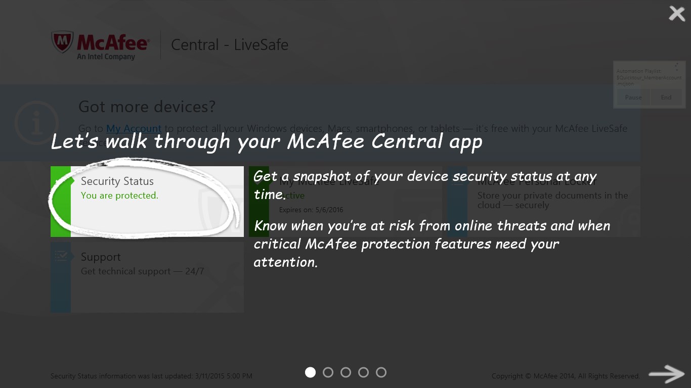 McAfee® Central