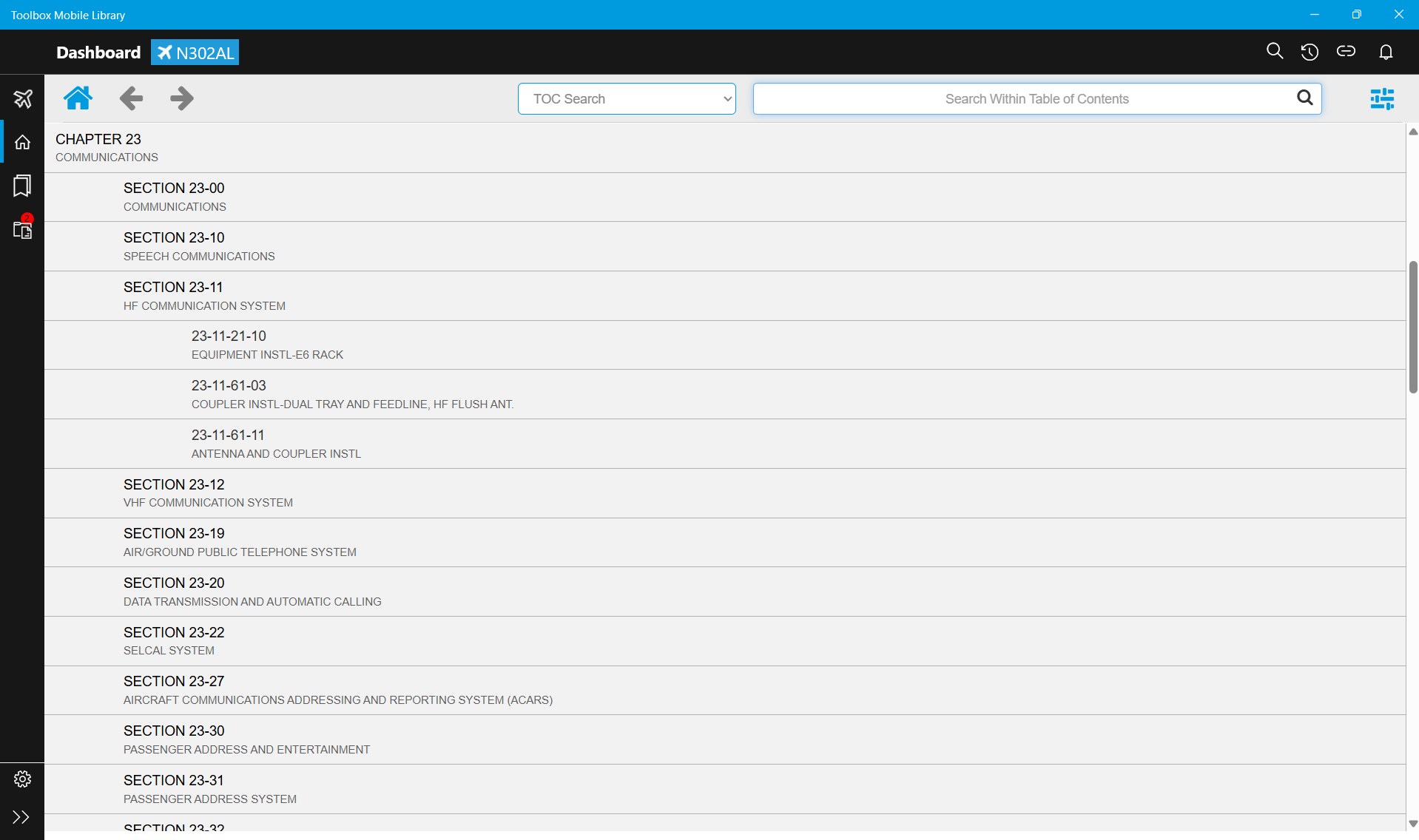 Toolbox Mobile Library screenshot
