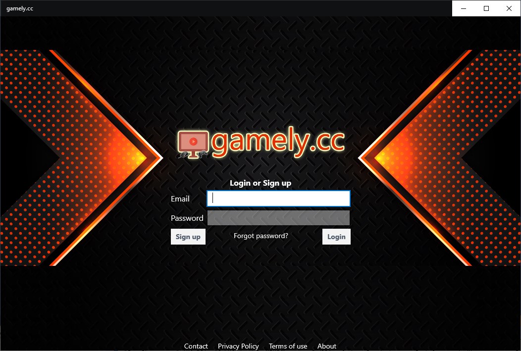 Captura de Pantalla 1 gamely.cc windows