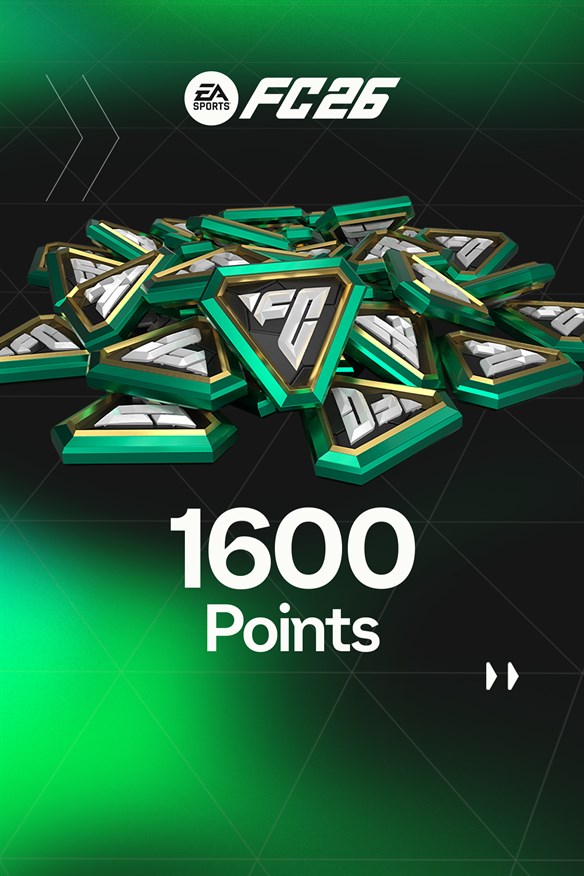 EA SPORTS FC 26 - FC Points 1600 Xbox Series X|S and Xbox One cover art