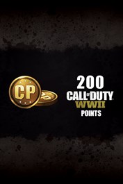 200 Call of Duty®: WWII -pistettä
