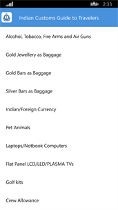 Indian Customs Traveller Guide screenshot 4